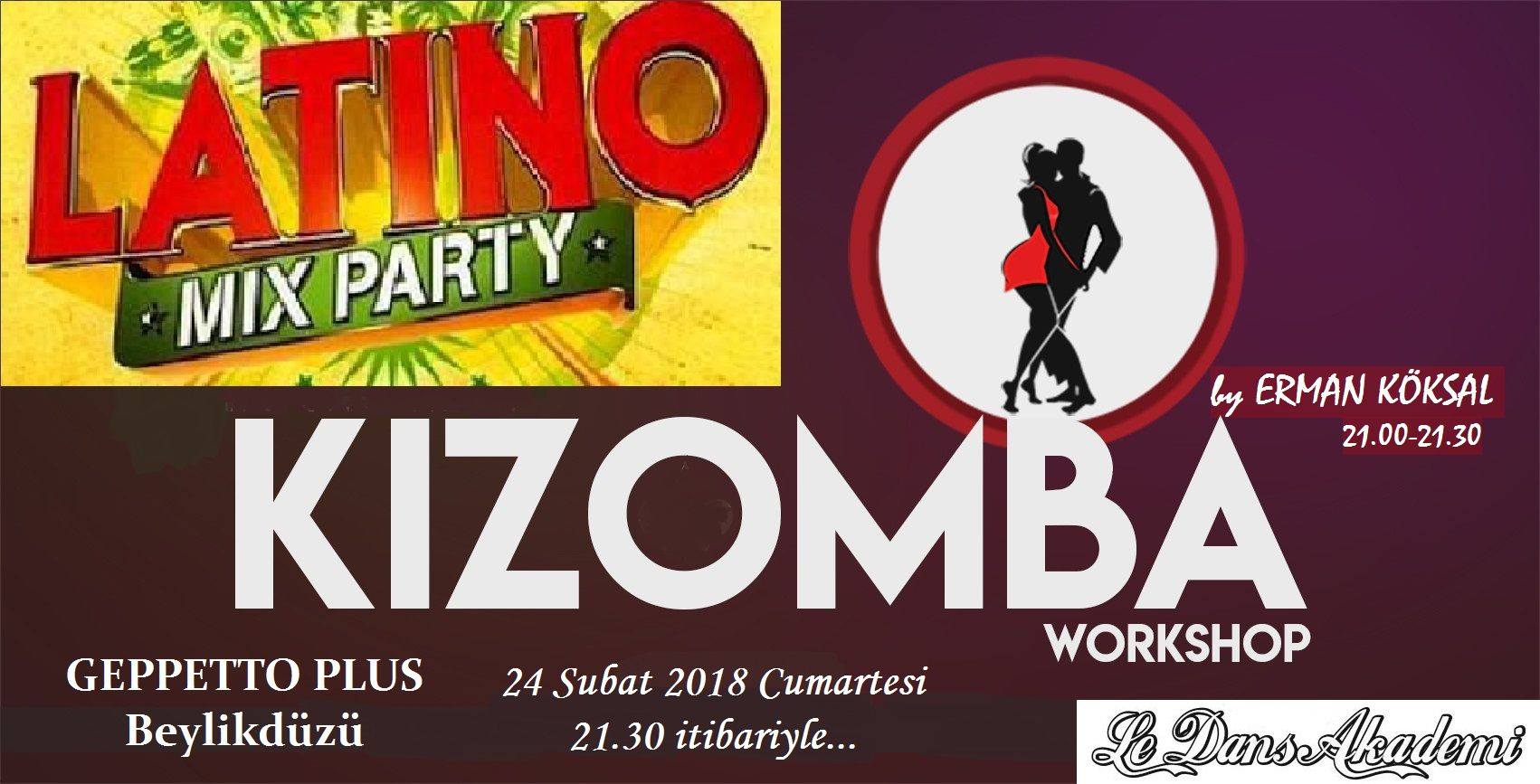 LE DANS Latino Party & Kizomba Workshop