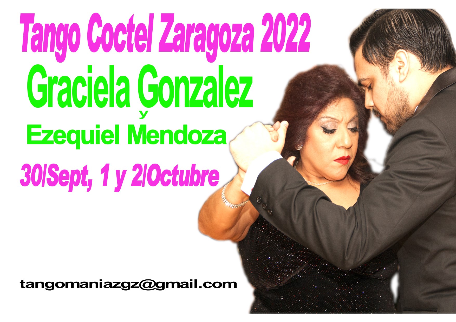 Tango Cóctel Zaragoza 2022 con Graciela Gonzalez
