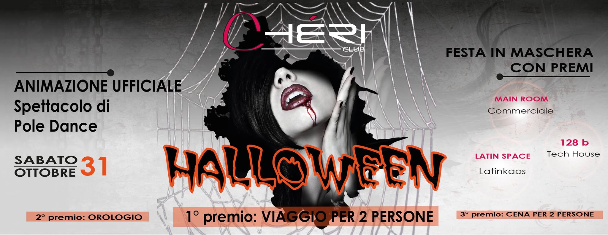 ● Sabato 31 Ottobre HALLOWEEN - Chéri ●