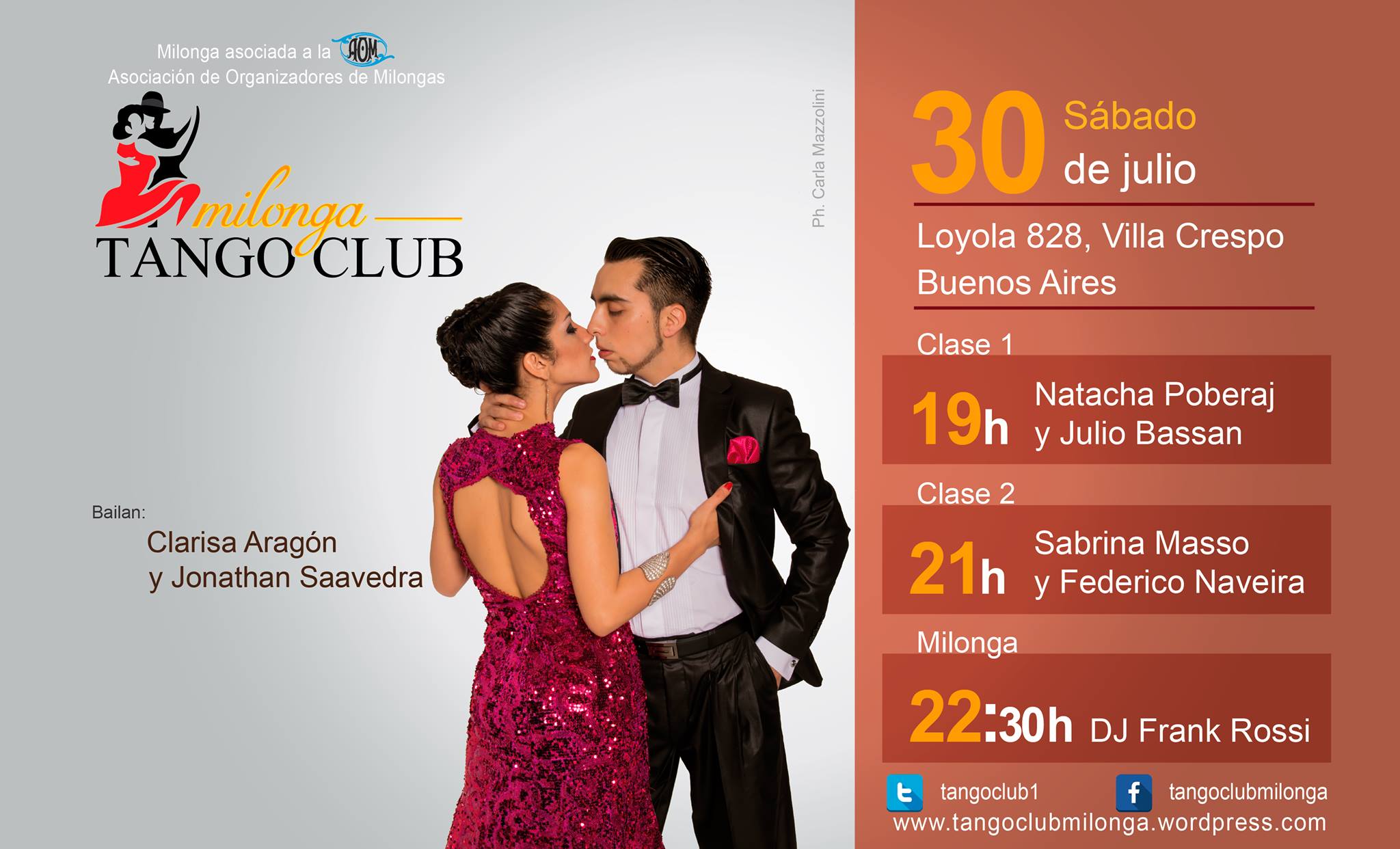 Tango Club: ¡bailan Clarisa Aragón y Jonathan Saavedra + Yamila Viana e Iván Troshhi!