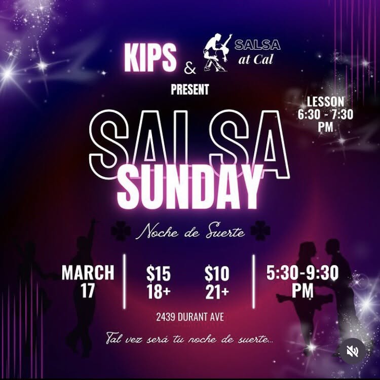 Kips x Salsa at Cal Salsa Sunday ππ