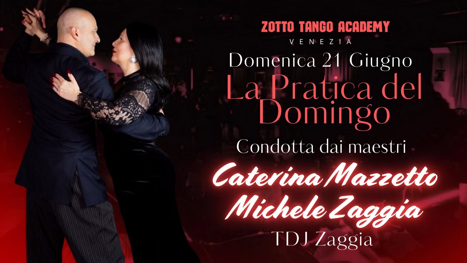 La Practica del Domingo - Lezione GRATUITA con CATERINA MAZZETTO e MICHELE ZAGGIA -Tdj ๐๐๐ ๐ ๐ข๐