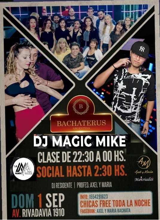 Bachaterus Argentina, Dom 01 09 Dj Magic Mike
