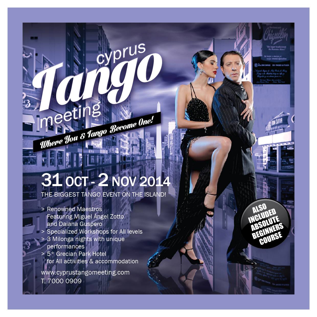 31 OTT e 1 2 NOV: CYPRUS TANGO MEETING