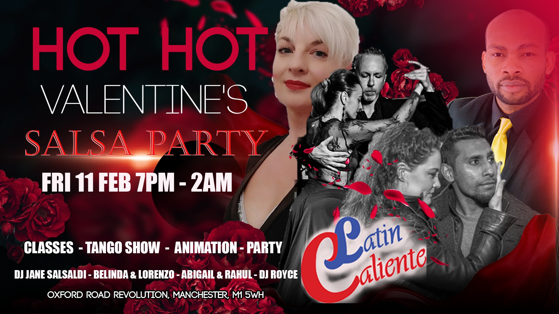 ☆Latin Caliente Presents: HOT HOT Valentine's Salsa Party☆