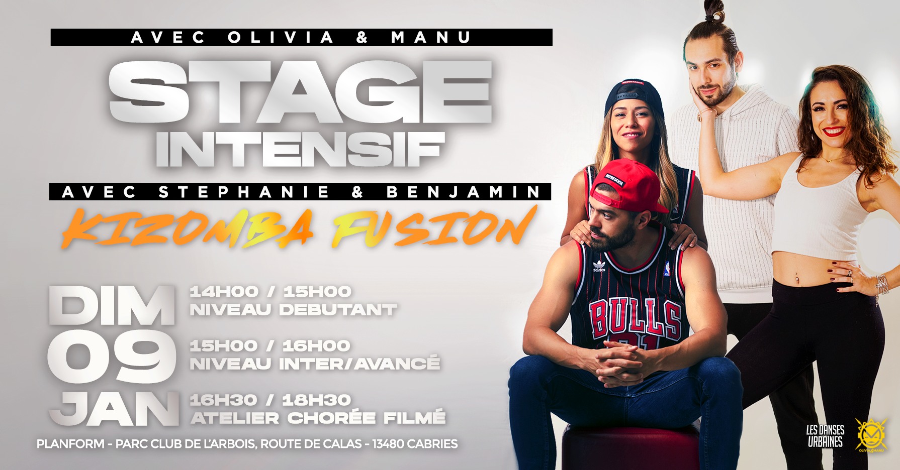 Stage intensif kizomba 4h