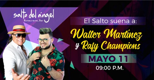 Walter Don Salsa y Rafy Champions, un dúo para festejar y bailar