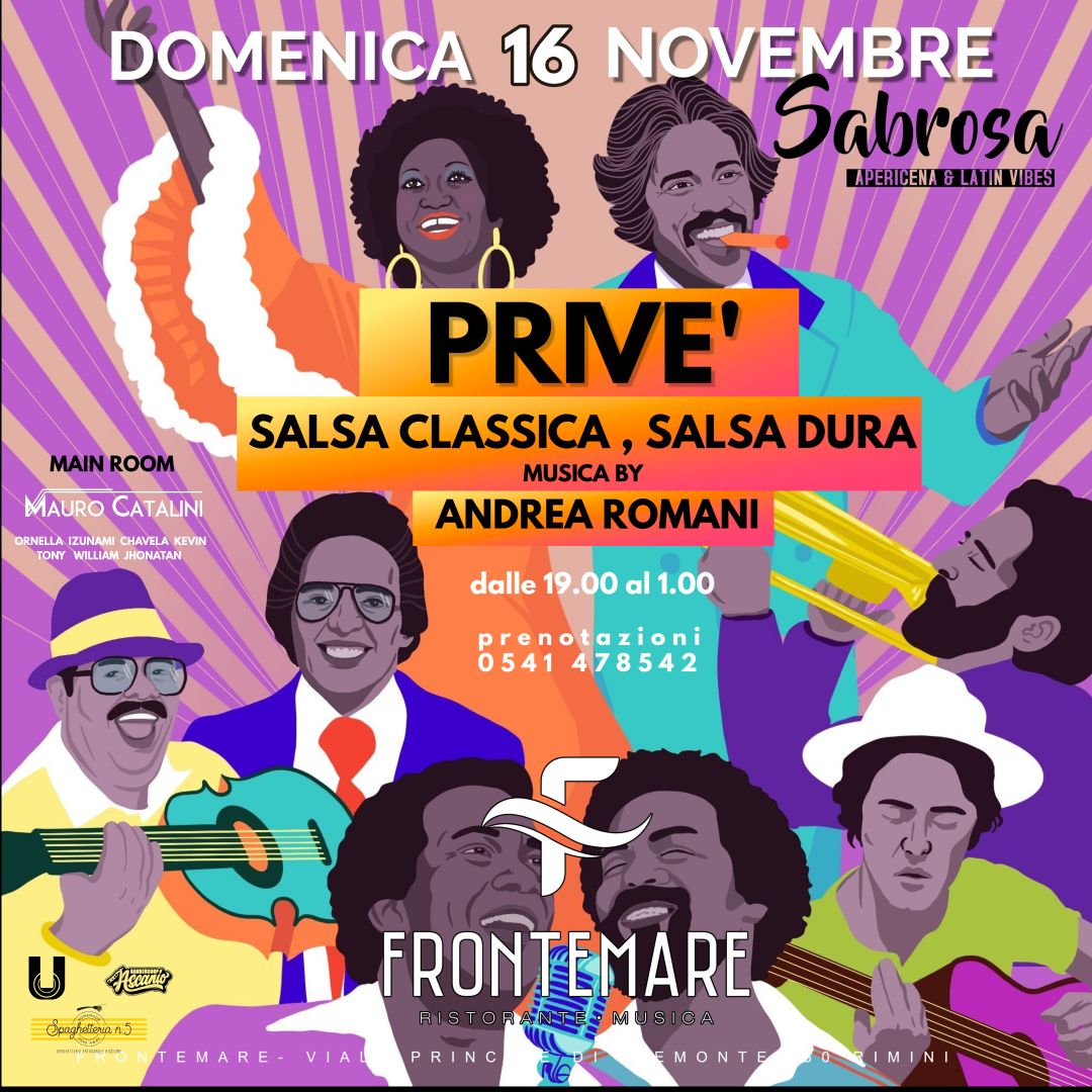 salsa classica @ fronte mare