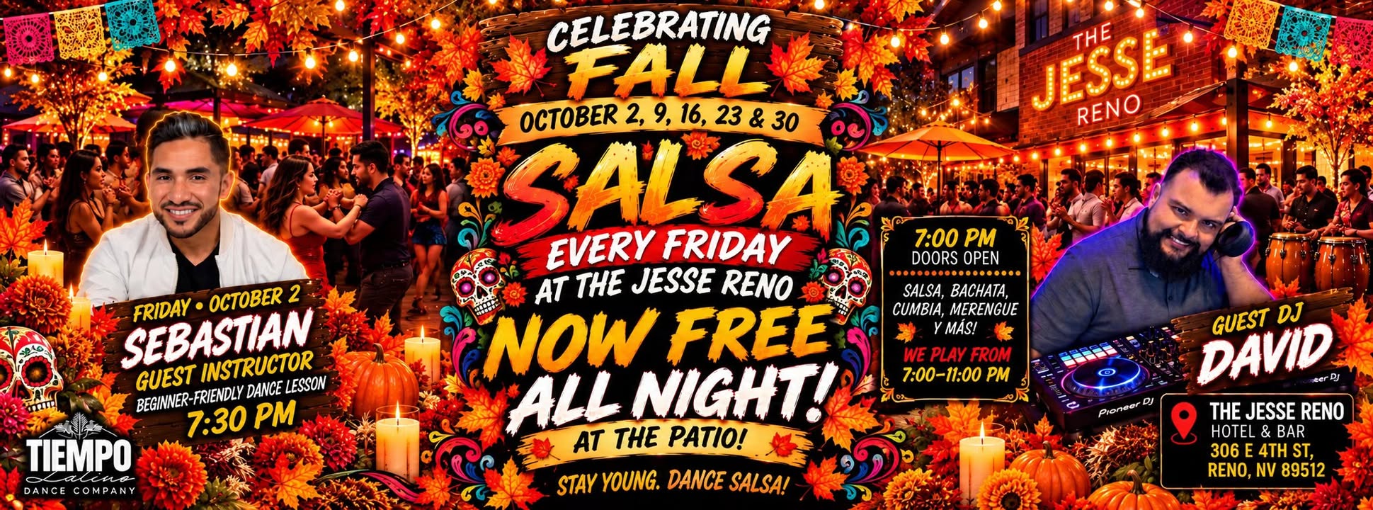Club Salsa Friday at The Jesse RENO!