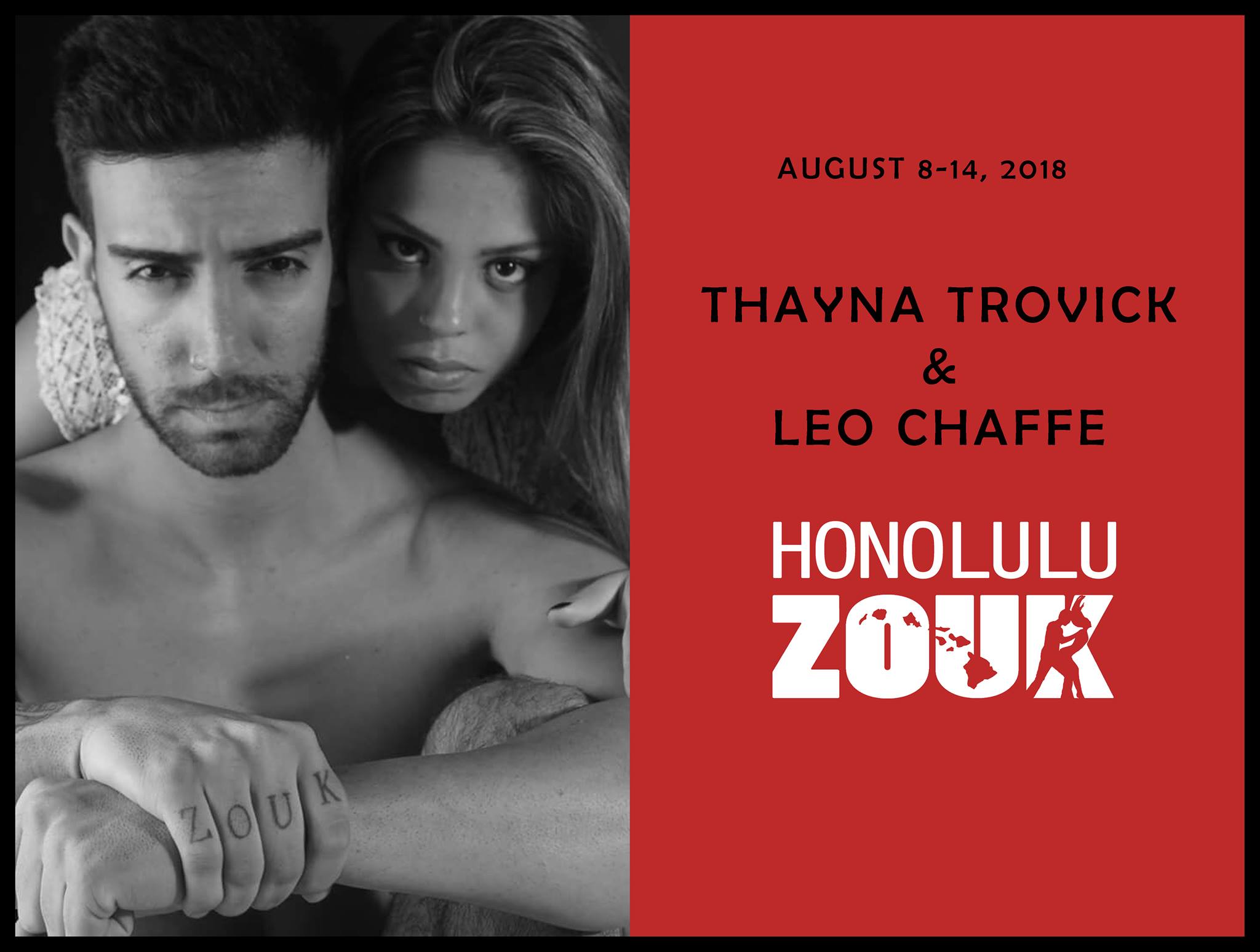 Thayna & Leo Honolulu Zouk Week Aug 2018