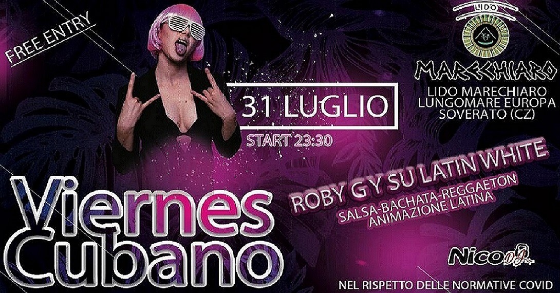 ★♬♬ El Viernes Cubano Verano ♬♬★