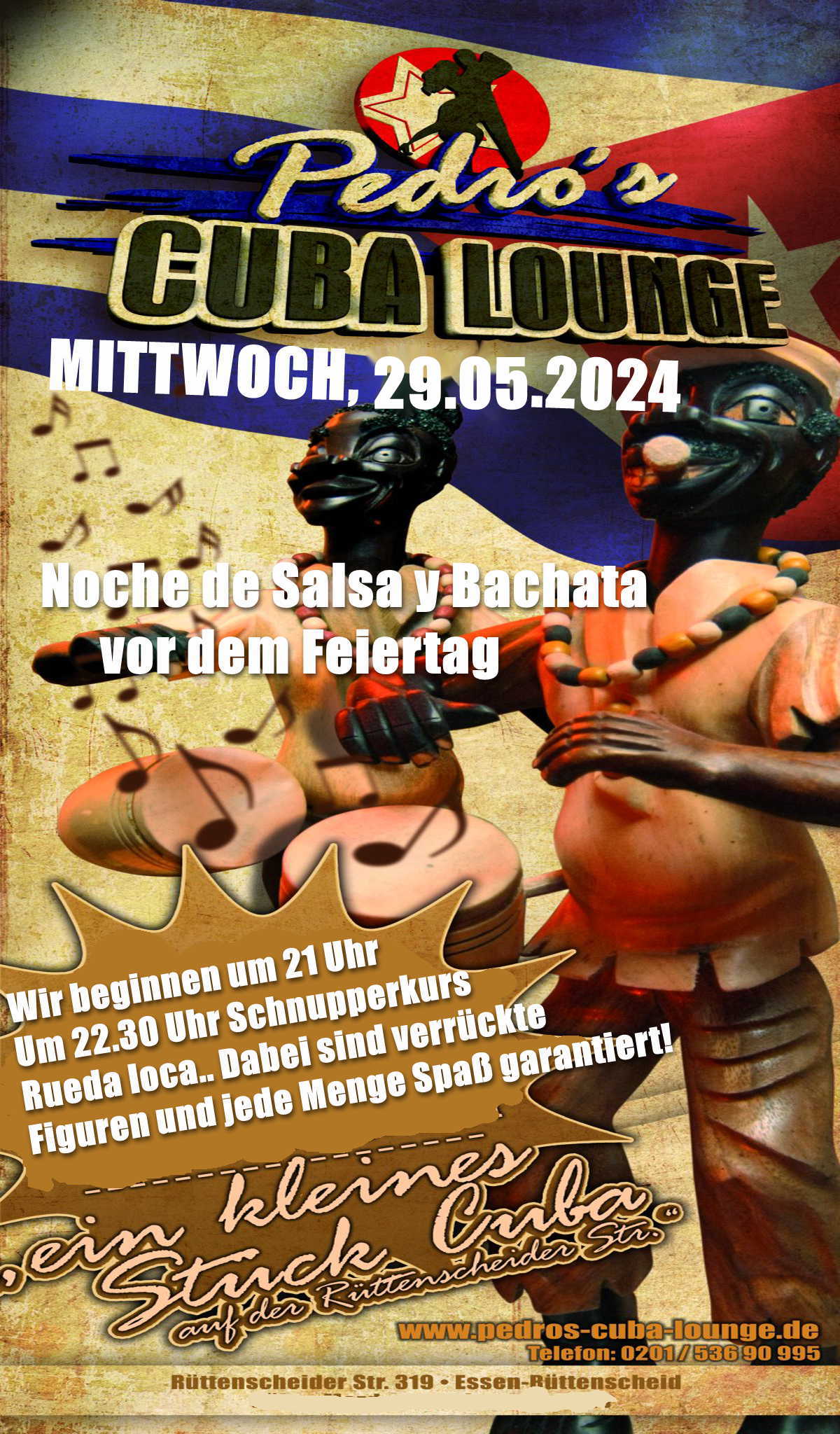 Noche de Salsa y Bachata vor dem Feiertag