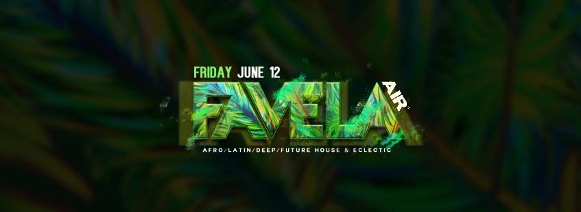FAVELA 12 JUNI AIR AMSTERDAM