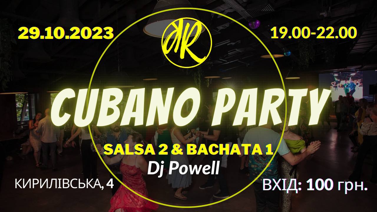 Cubano Salsa & Bachata Party