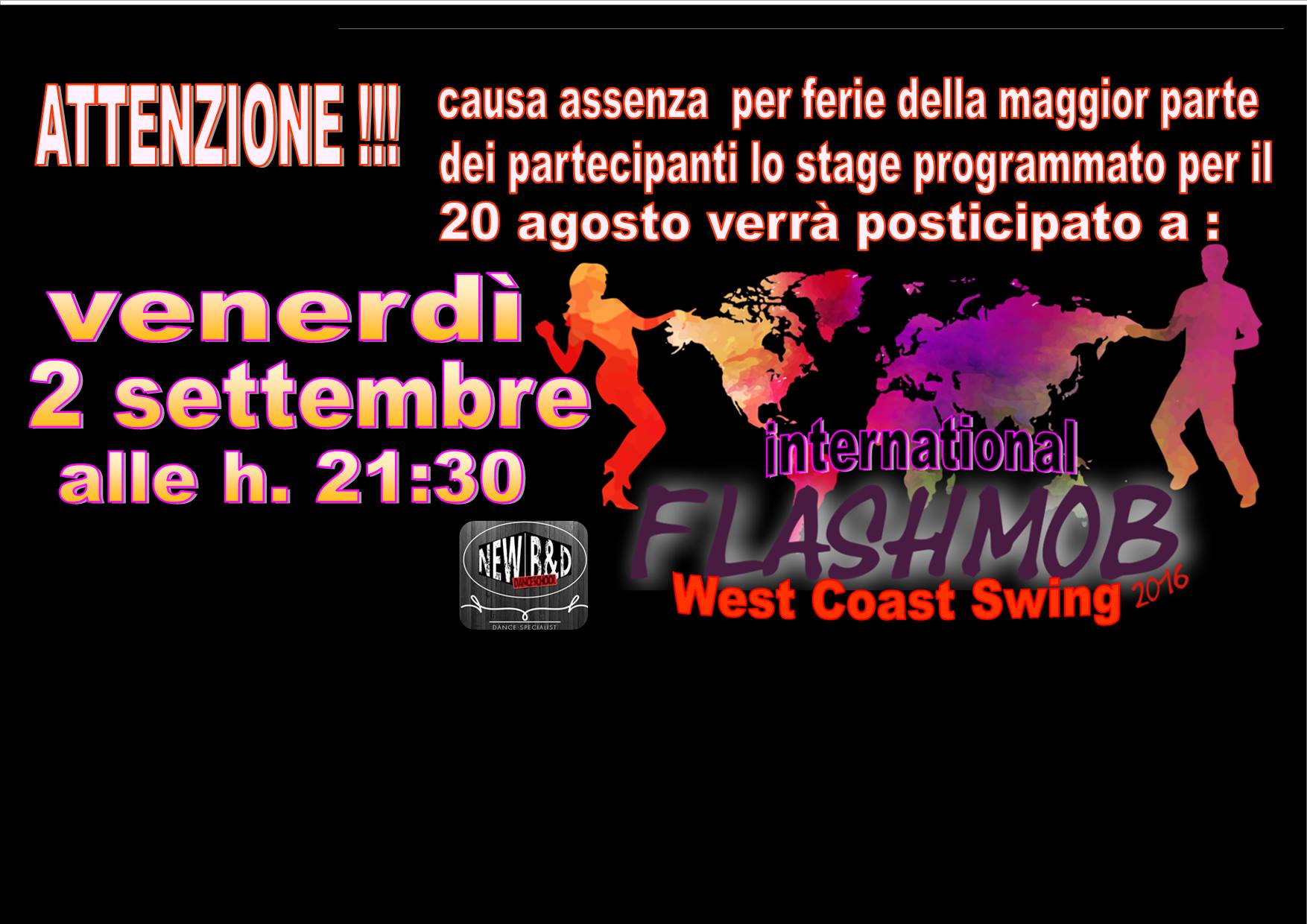 Stage estivi gratuiti West Coast Swing