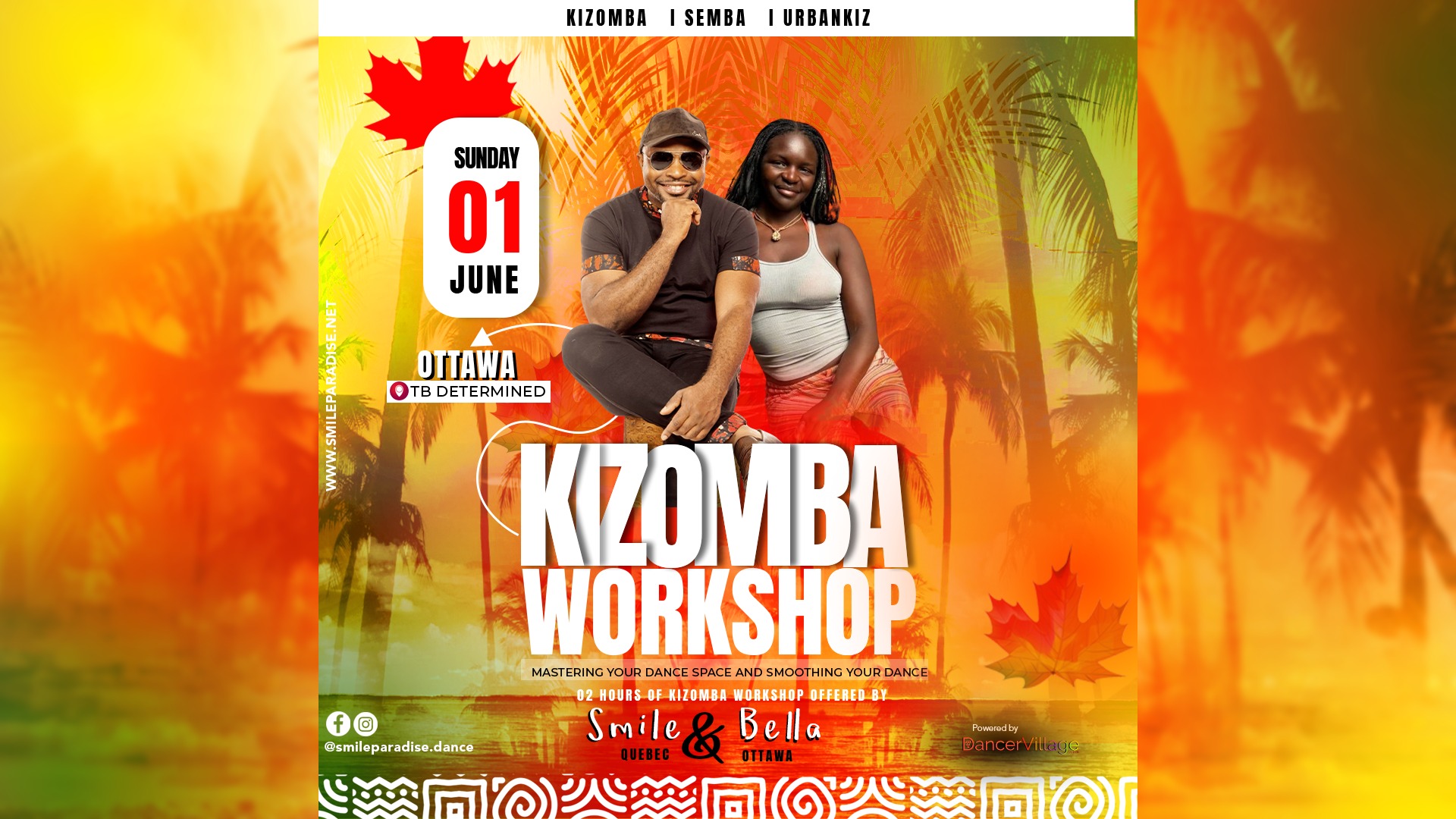 Kizomba Workshop: Master Your Space & Smooth Your Dance