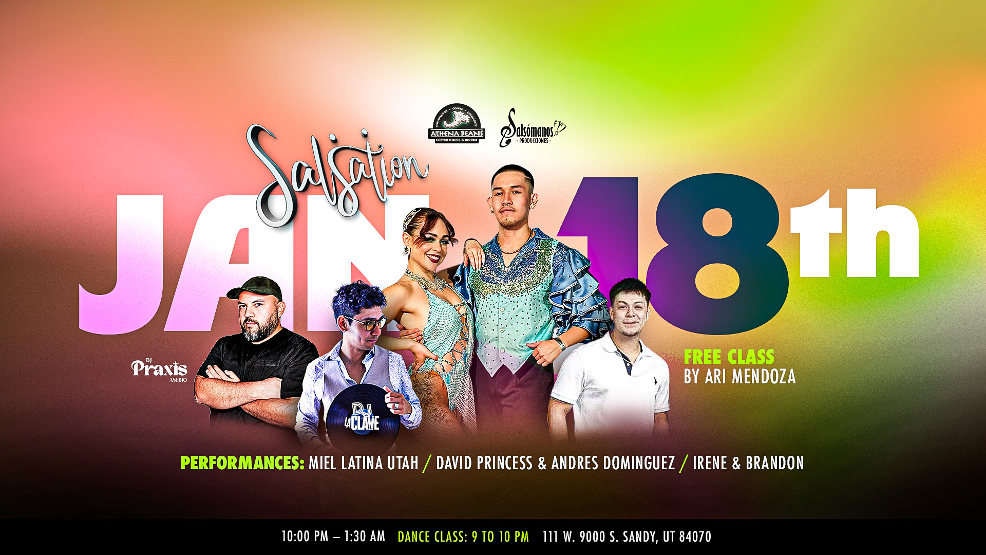 ππΊ Salsation π Jan 18th π₯