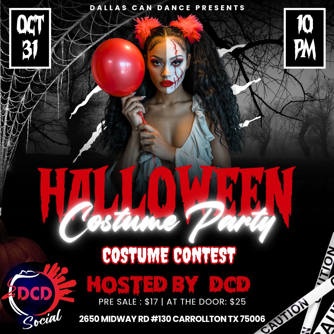 Halloween Bachata Party Costume constest DCD Social