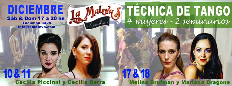 Técnica de Tango en Diciembre