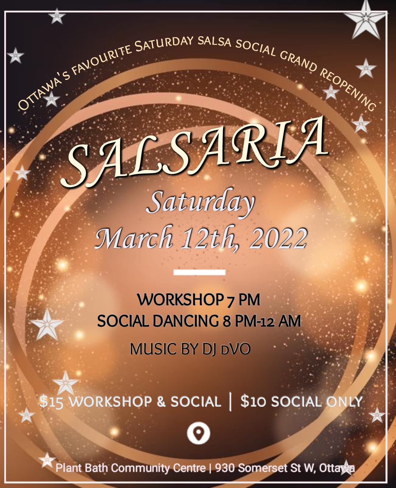 SALSARIA GRAND RE-OPENING - 12 MAR 22