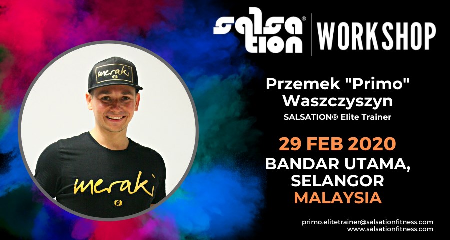 Salsation® Workshop with Primo in Bandar Utama, Malaysia