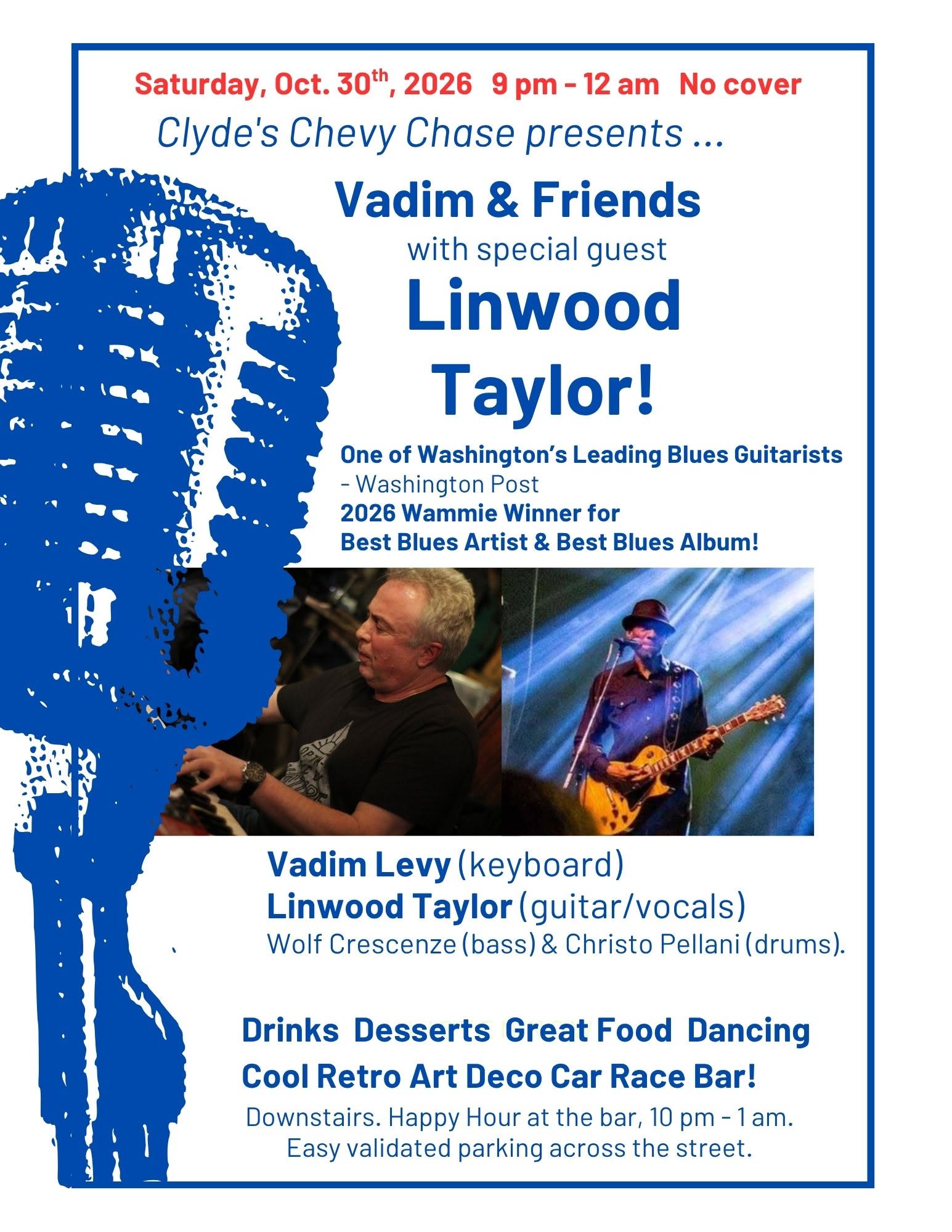 Vadim & Friends w Linwood Taylor!