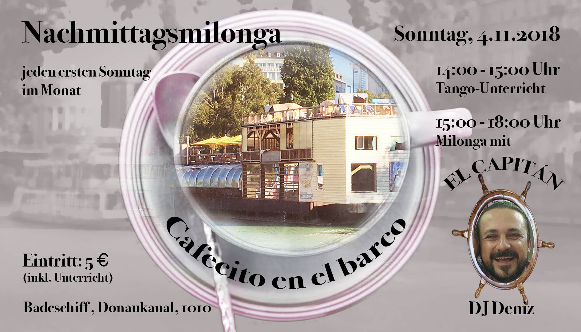 Milonga: Cafecito en el barco