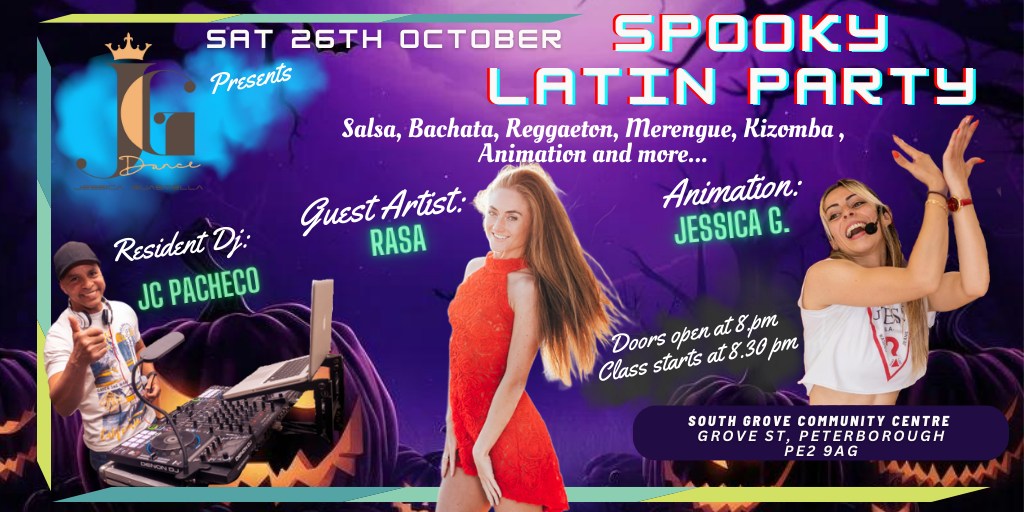 Peterborough Halloween Latin Party