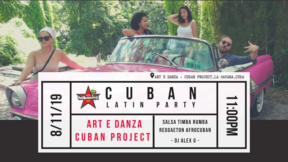 CUBAN LATIN PARTY 8 11 19