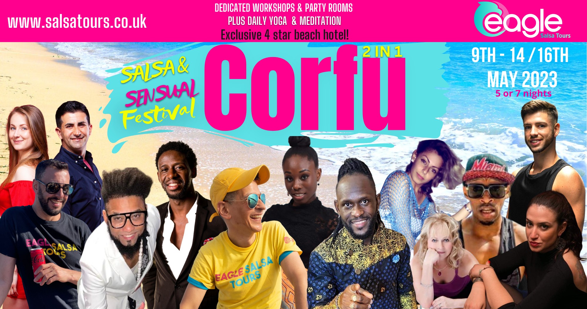 2 IN 1: SALSA & SENSUAL Corfu Festival 2023