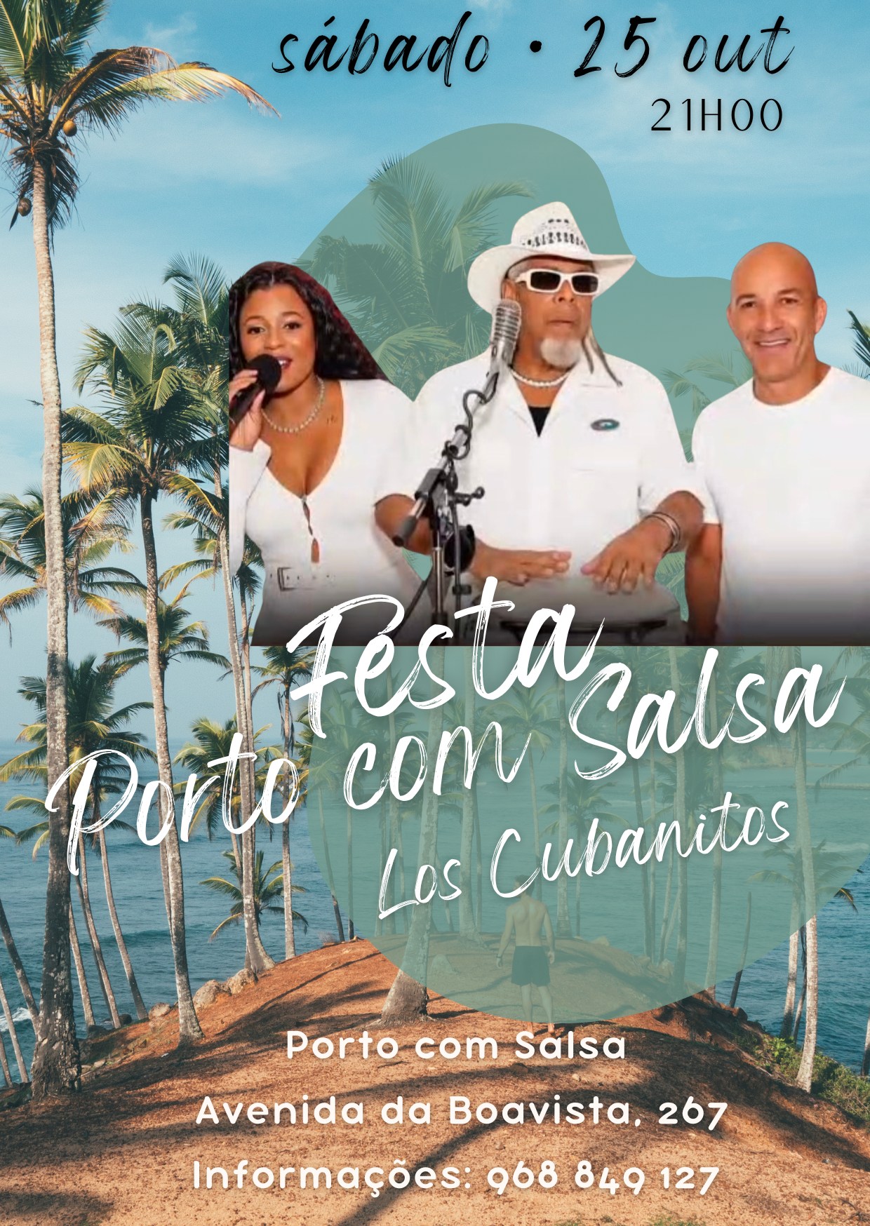 Noite Cubana "Porto com Salsa" • Los Cubanitos
