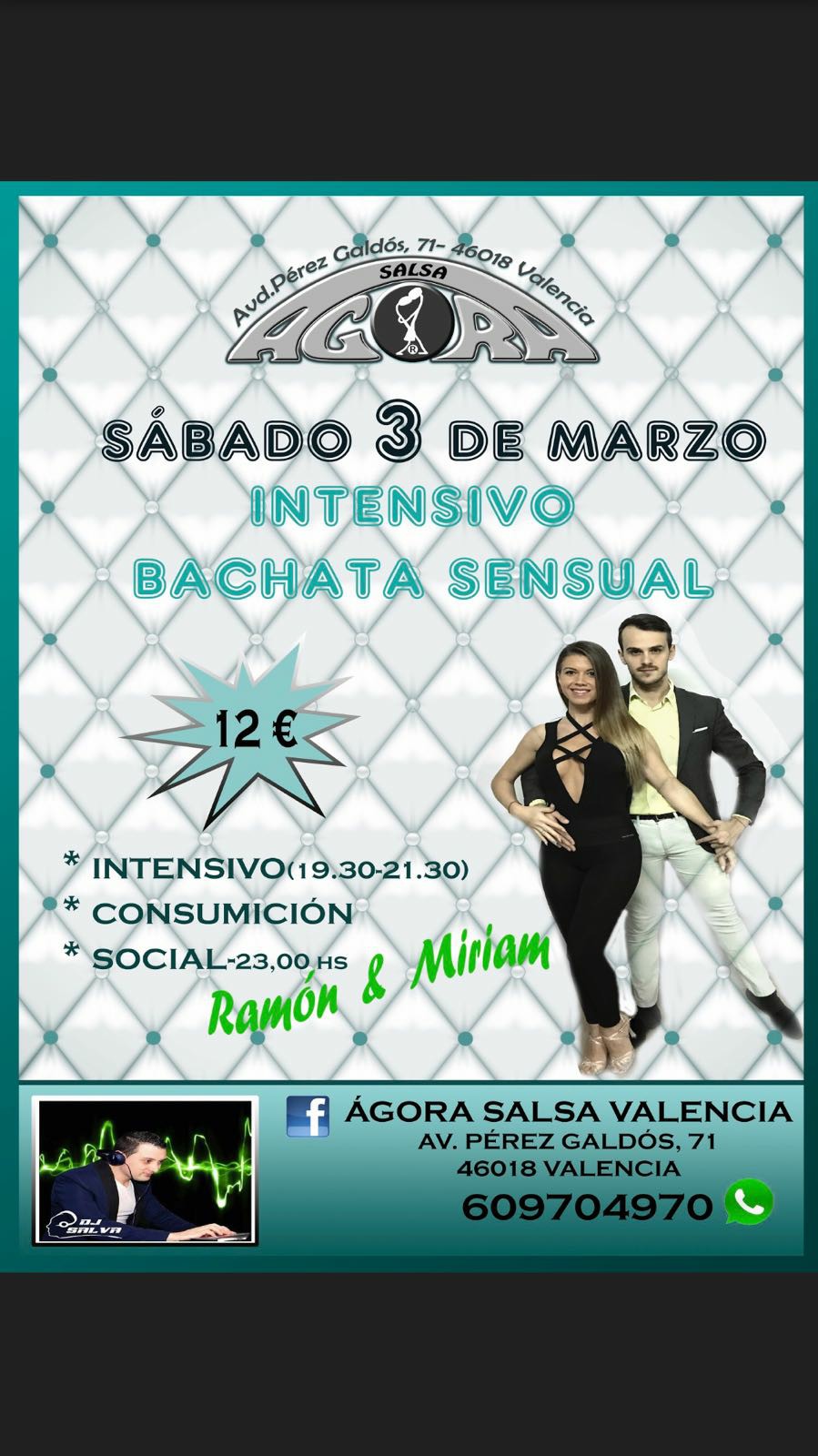 Intensivo Bachata Ramón y Miriam 03 Marzo 2018