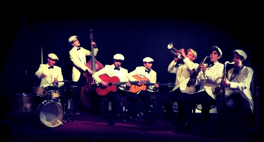 Pustefish Swingbopers live in Grüner Salon