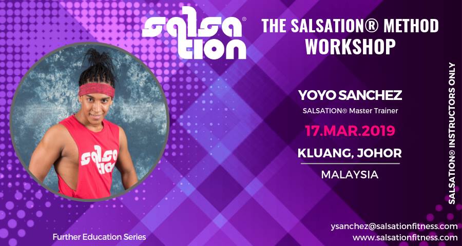 Salsation® Method Workshop Yoyo Sanchez in Kluang Johor Malaysia