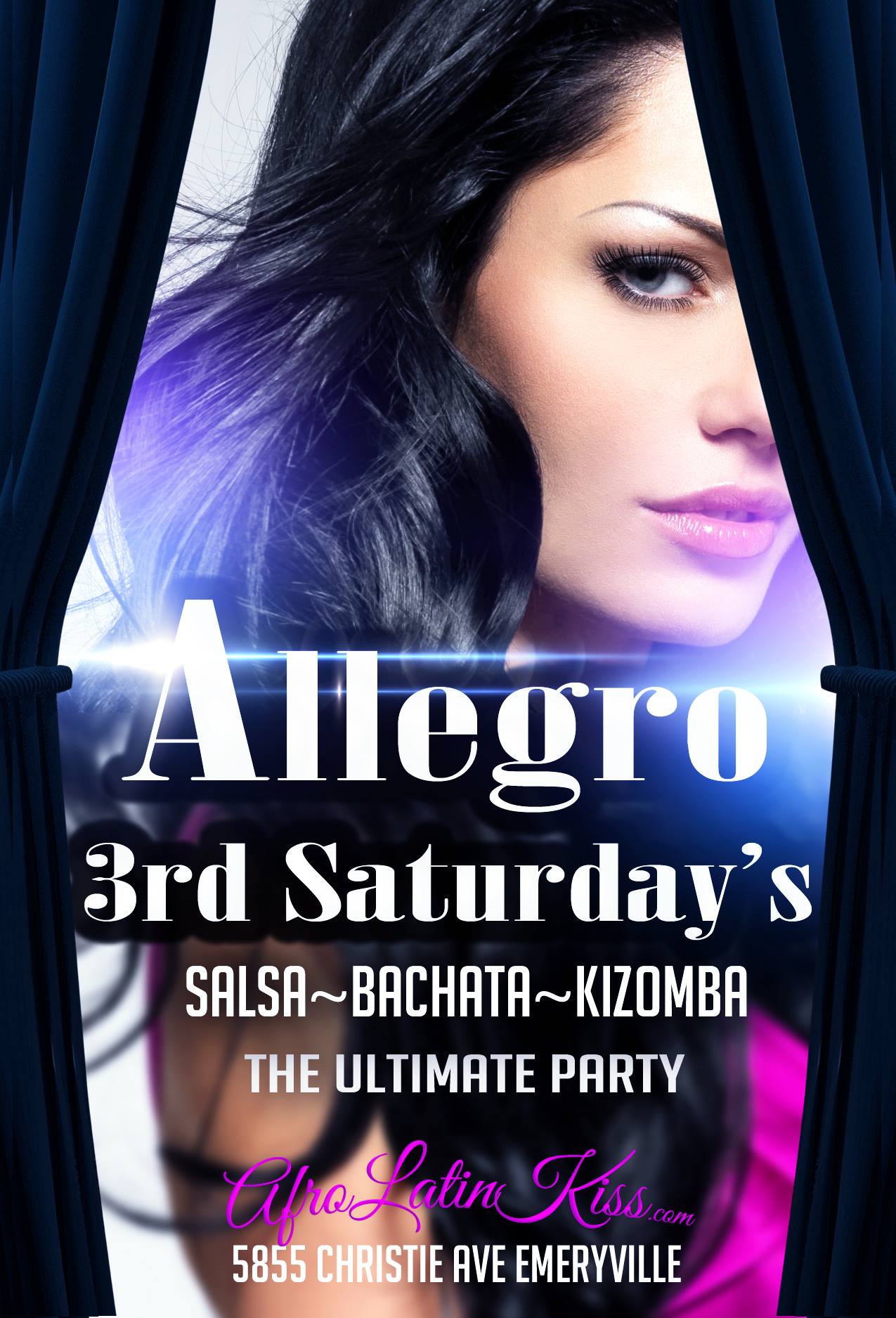 ALLEGRO 3RD SATURDAYS Salsa Bachata Kizomba