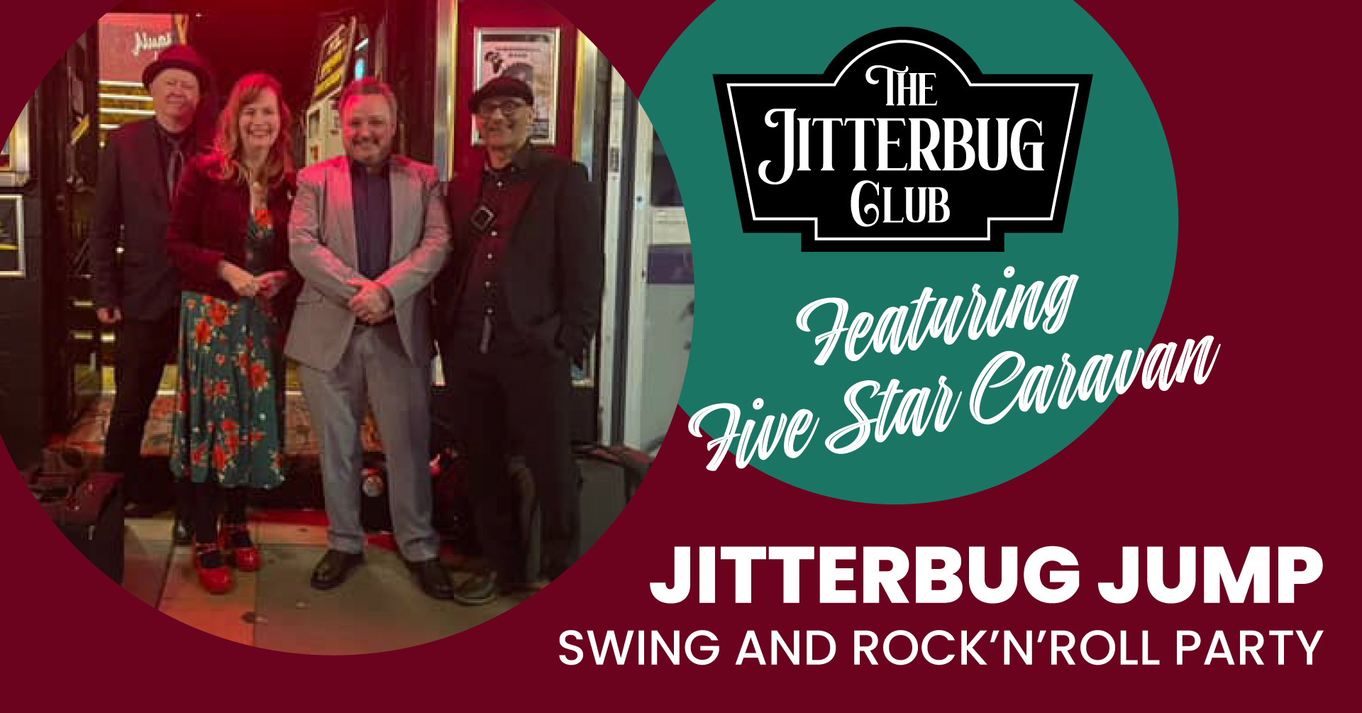 Jitterbug Jump Live with Five Star Caravan
