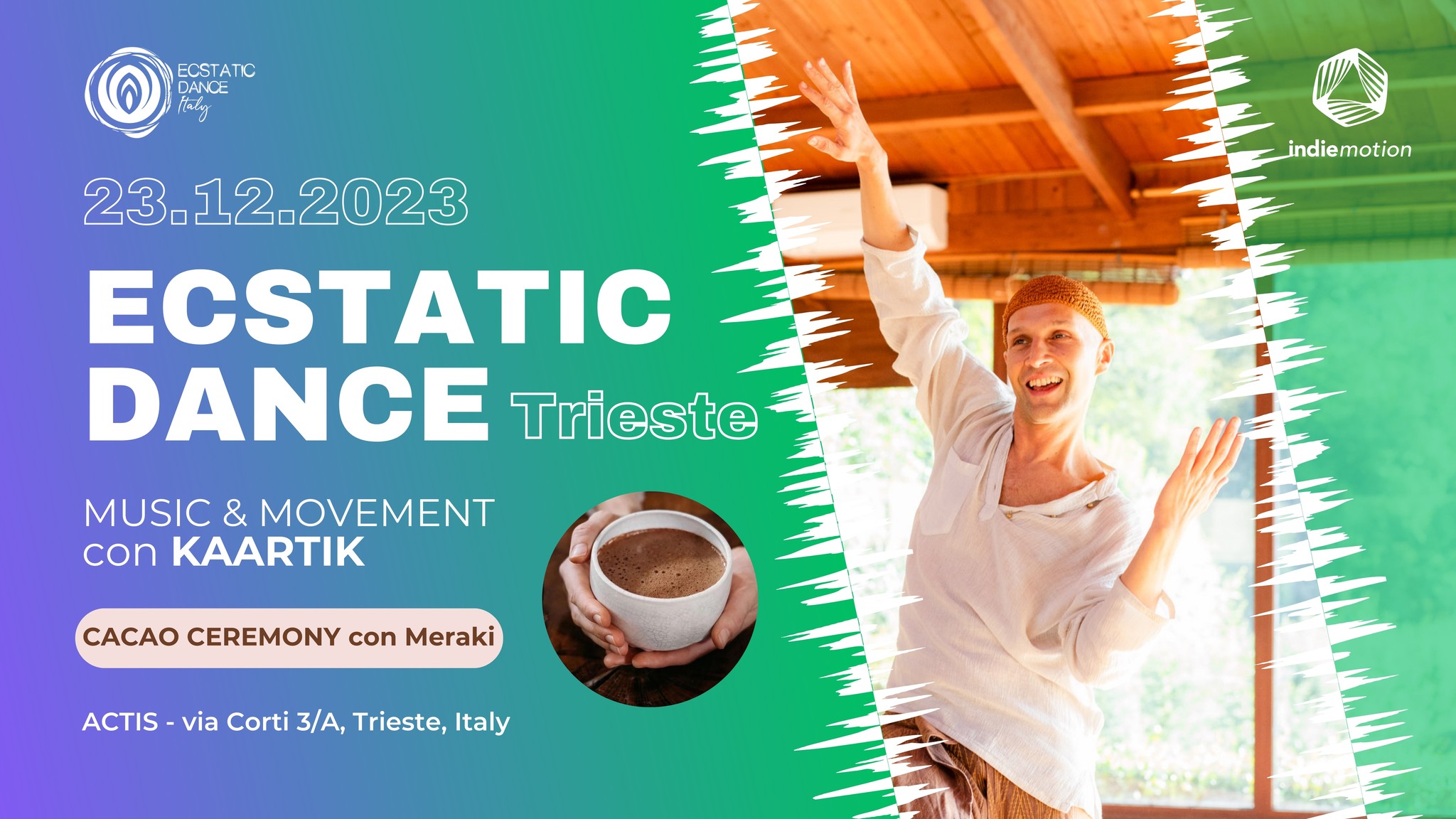 Ecstatic Dance Trieste & Cacao Ceremony