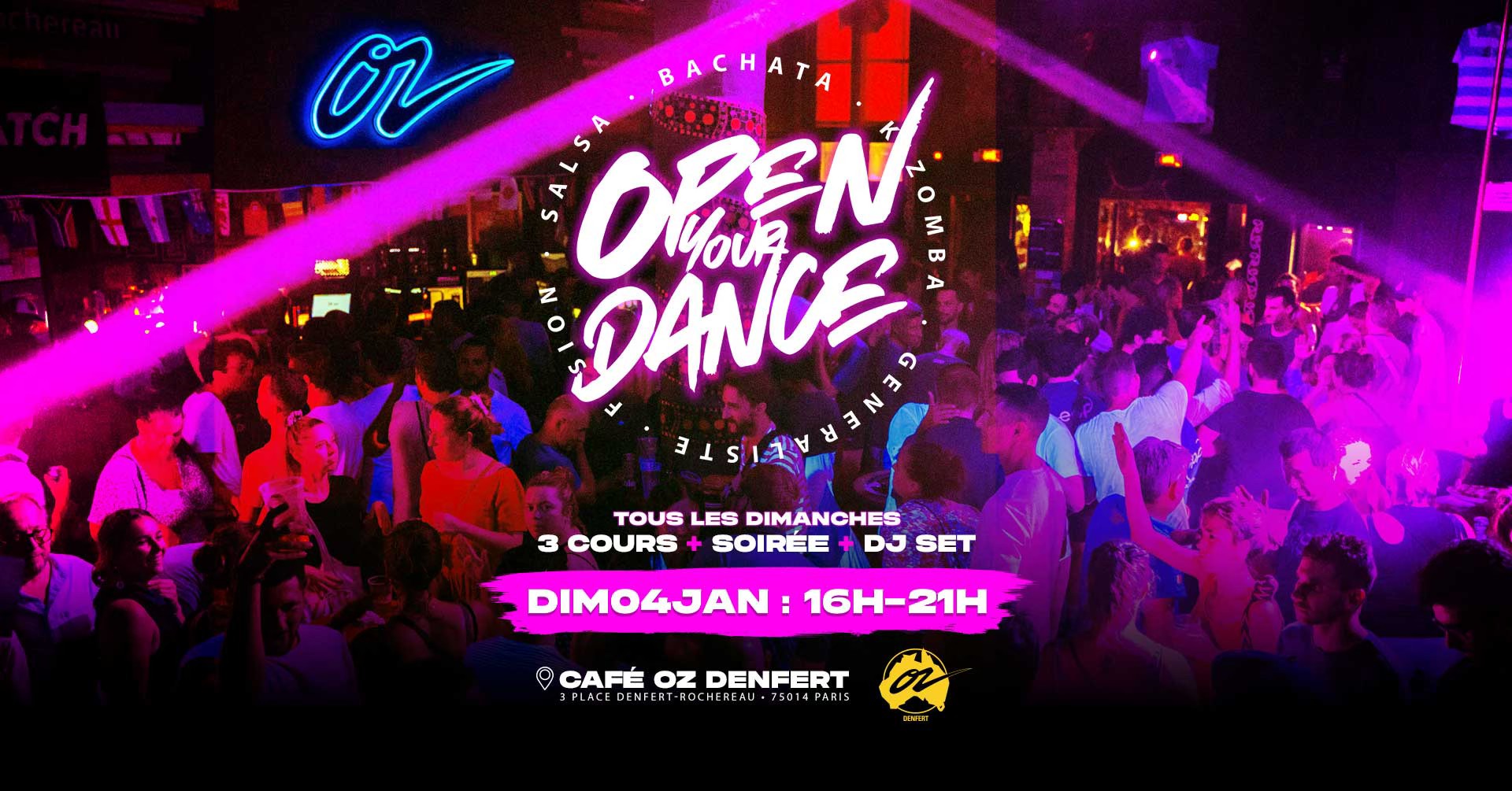 Open your Dance tous les dimanches