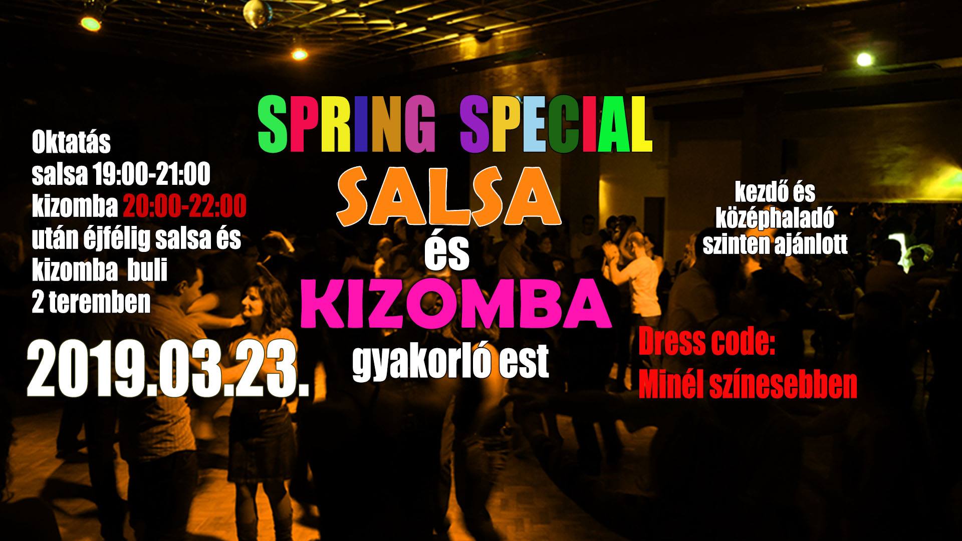 Spring Special Salsa és Kizomba gyakorló est 03.23.