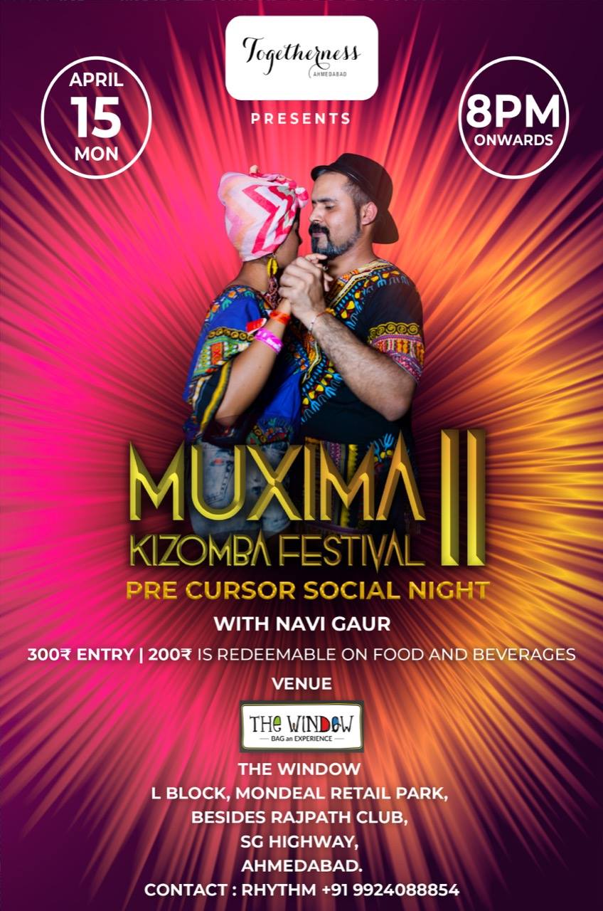 Muxima festival Pre cursor social night by Togetherness