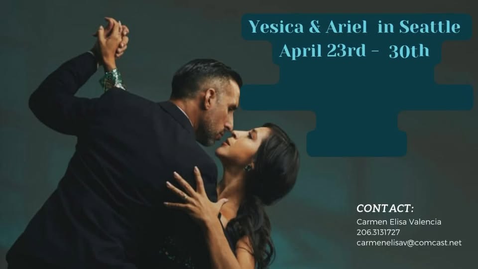 🌟Yesica & Ariel -Argentine Tango Classes⭐️🇦🇷🔥🌟