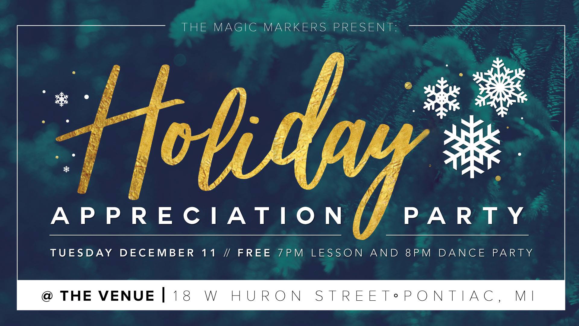 Holiday Appreciation Party - Free