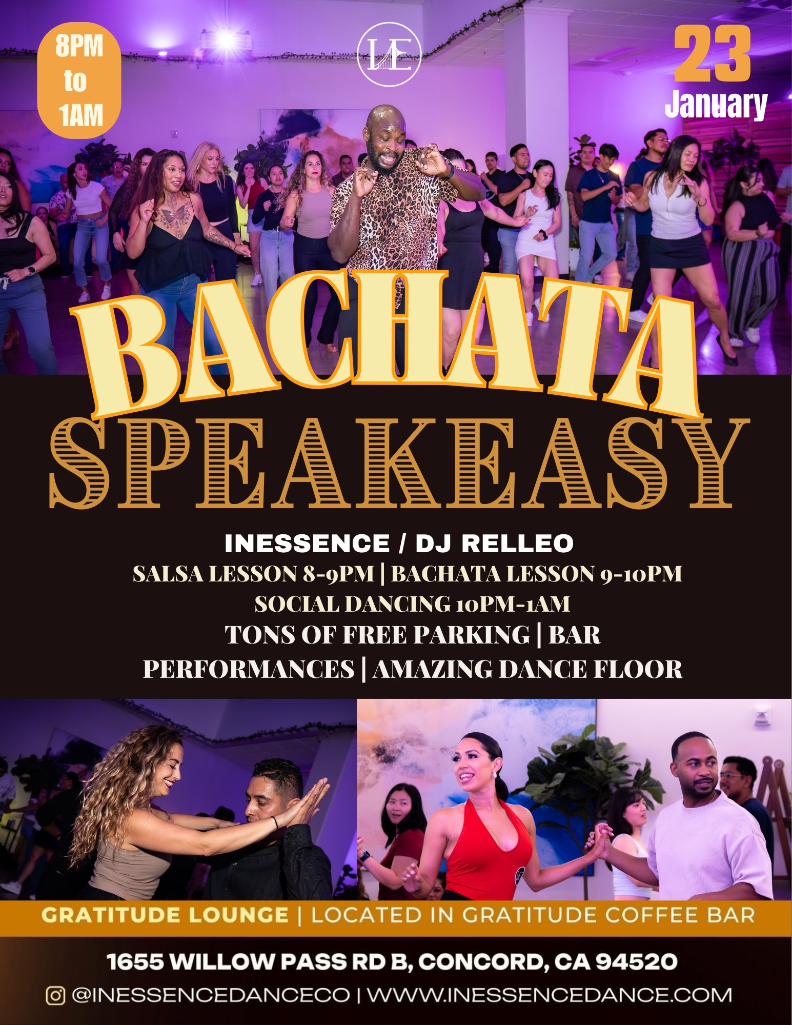 Bachata Speakeasy-Concord,CA