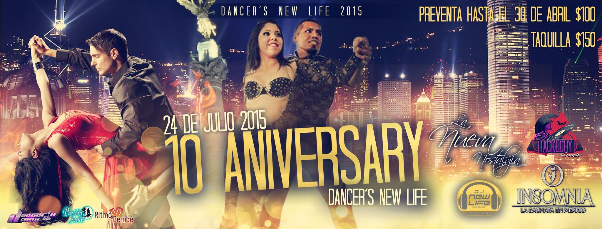 10 ANIVERSARIO DE DANCER'S NEW LIFE