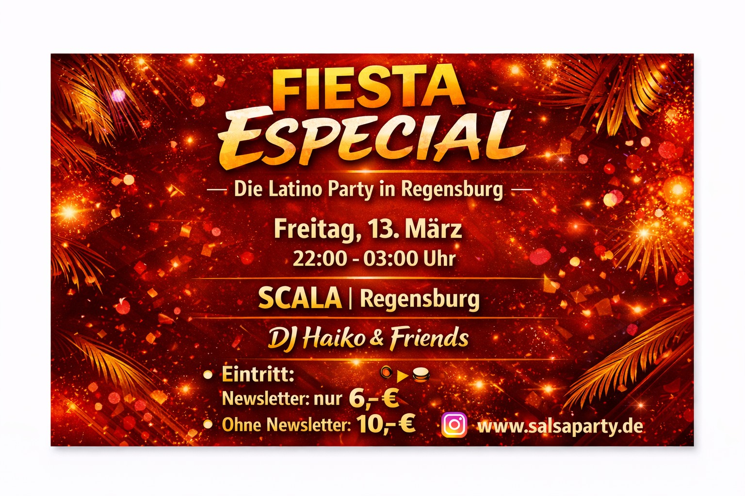 Fiesta Latina especial - best Salsa, Bachata,...