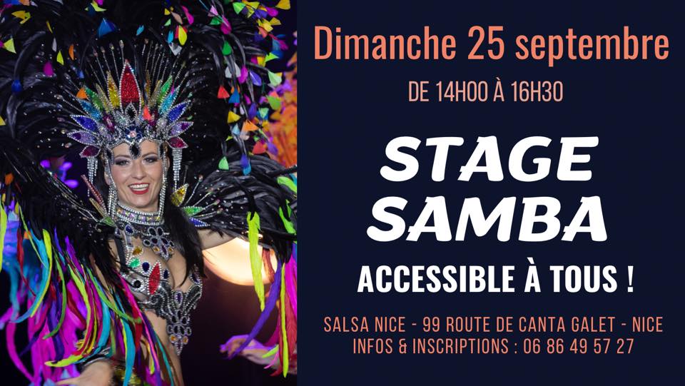 Stage samba tous niveaux