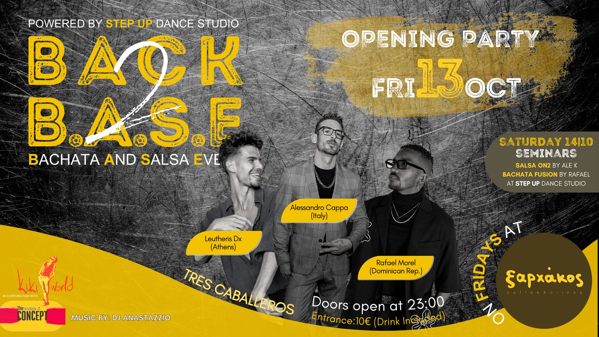 SALSA-BACHATA PARTY BACK 2 BASE THESSALONIKI