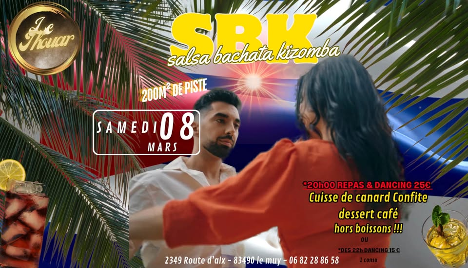 Soirée SBK 100% Caliente - Le Château du Thouar