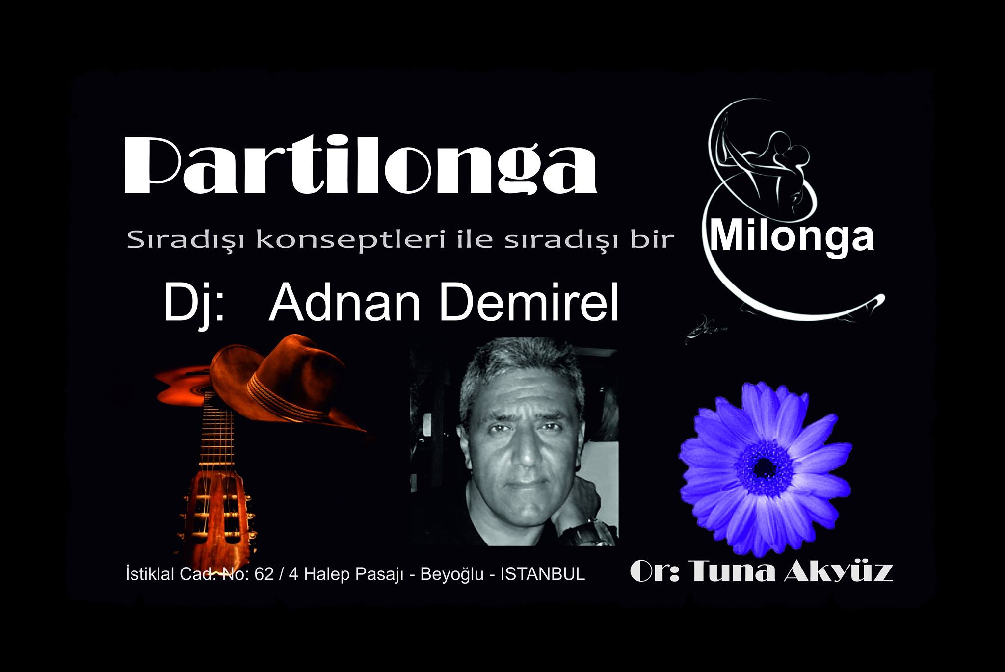 22 Eylül 2017 Cuma Partilonga Milonga