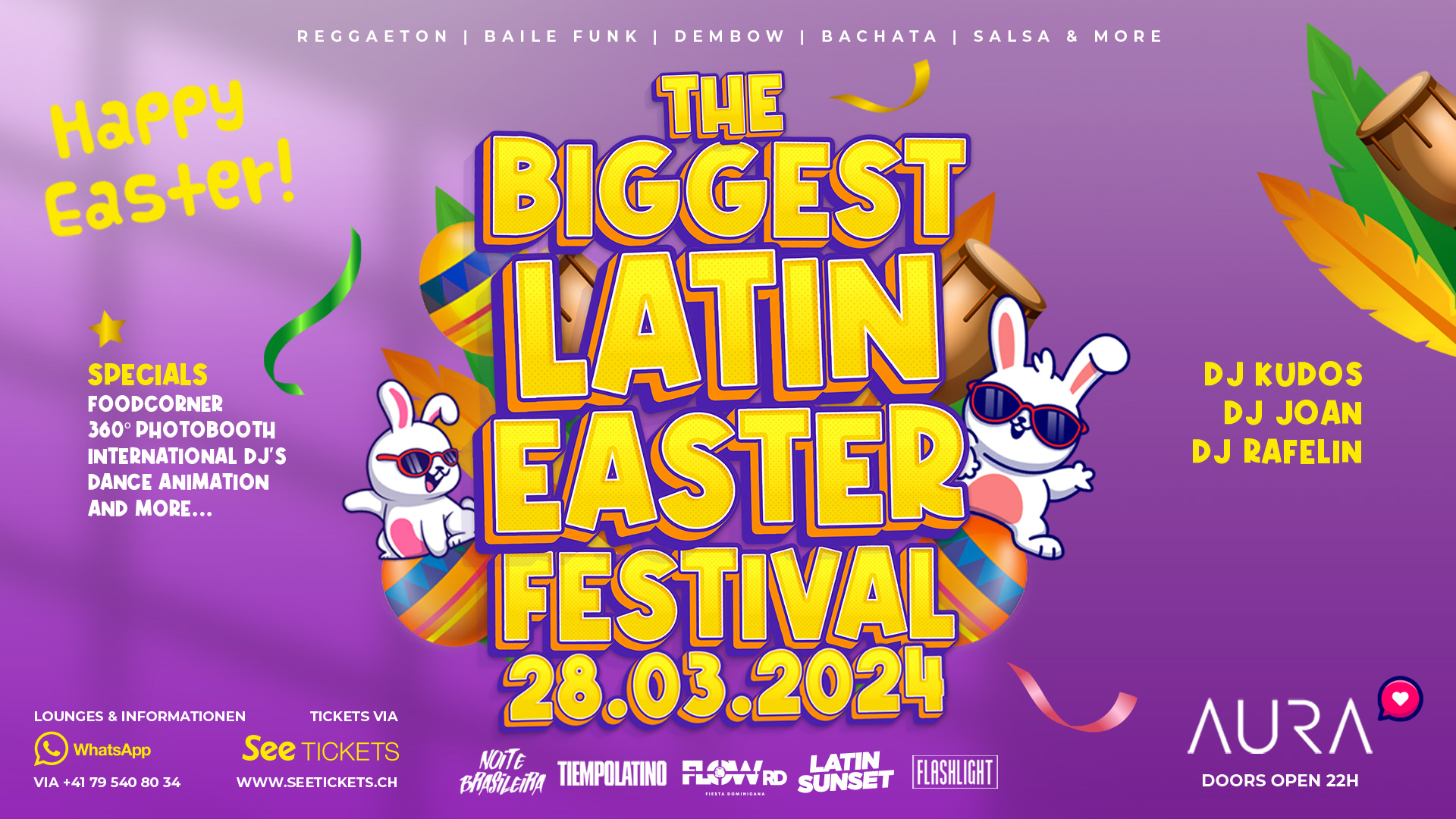 LATIN EASTER FESTIVAL 2024!